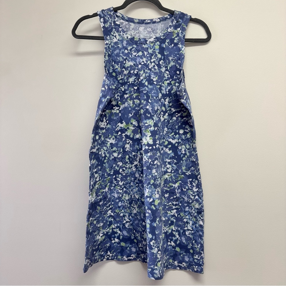 Secret Treasures Blue Tie-Dye Dress Size S